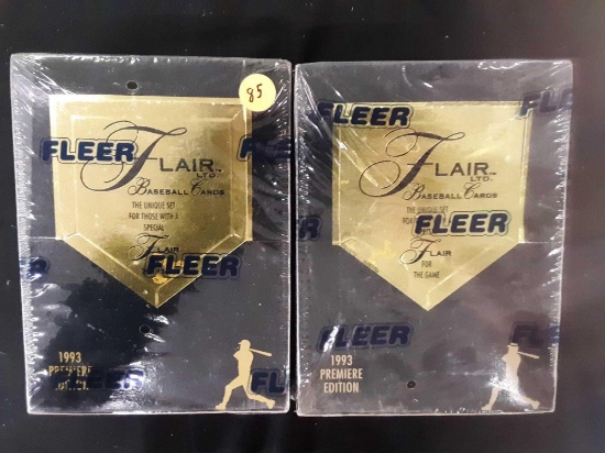 1993 Premier Edition Flair baseball cards