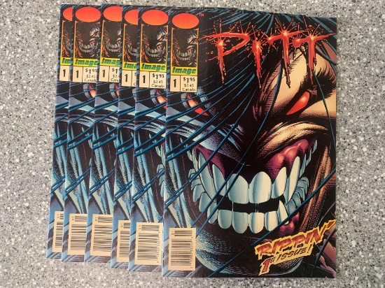 6x-PITT issue #1 comic Book