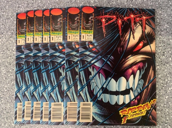 7x-PITT issue #1 comic Book