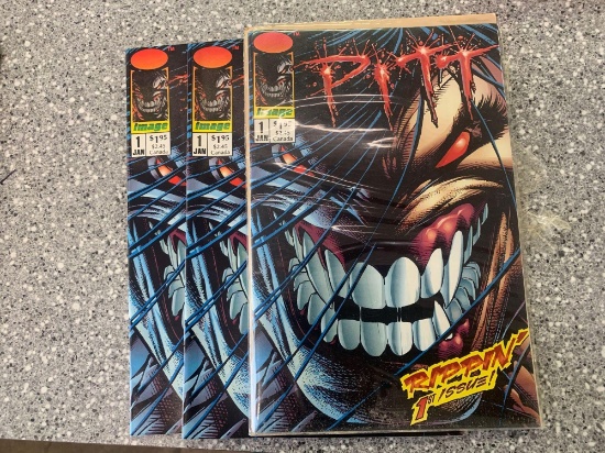 3x-PITT issue #1 comic Book different Dating