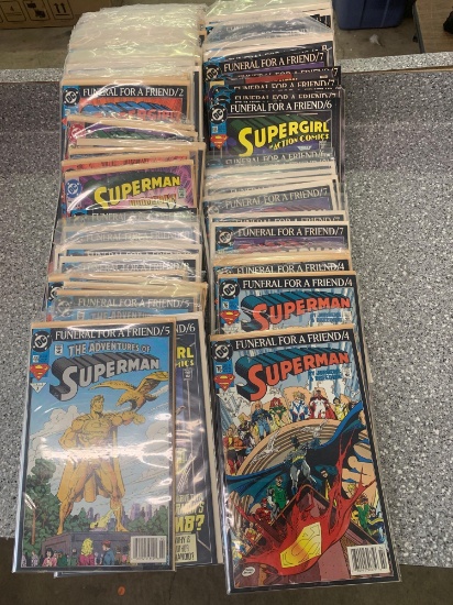 Funeral for a Friend Superman Comic Books Whole lot