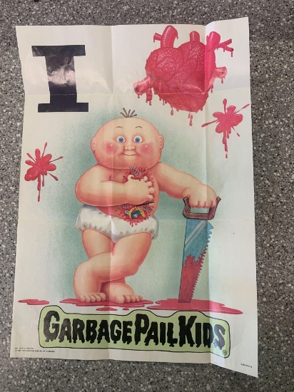 1986 Garbage Pail Kids Original Poster