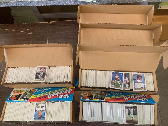 6x-1992 Topps Baseball complete sets