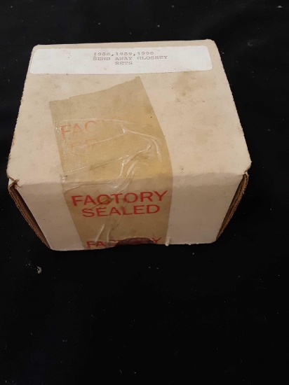 1988, 1989, 1990 send away glossy sets Factory sealed