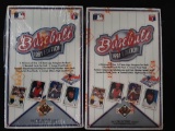 Two unopened boxes of a 1991 Upper Deck baseball cards