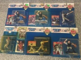 6x- Starting Lineup 2-DAVE Nilsson, Carlos Badrga, Geronimo Berroa, Mickey Tettleton, and Sammy Sosa