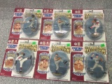6x-Starting Lineup Rod Carew, 2-Whitey Ford, Bob Gibson, Satchel Paige, and Don Drysdale