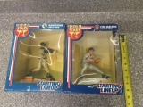 2x Starting Lineup Frank Thomas and Ryne Sandberg