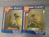2x Starting Lineup Frank Thomas and Ryne Sandberg