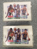 2x-1992-93 NBA Hoops Basketball Cards sealed packs inside
