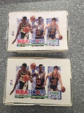 2x-1992-93 NBA Hoops Basketball Cards sealed packs inside
