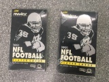 2x-1991 Pinnacle NFL Football Cards Sealed Boxes