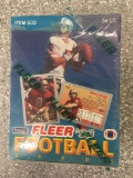 1993 Fleer Football Cards Sealed Box