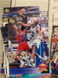 1992-93 Upper Deck Basketball Cards containing Michael Jordan, Shaw plus