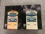 2x-1992 Topps Stadium Club Series 3 sealed packs