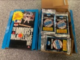 2x-1990 Best Minor League Baseball Cards sealed backs 1 box missing 2-3 packs