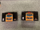2x-1992-93 Topps Stadium Club Basketball Cards Series 2 Sealed Packs 20pks per box