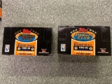 2x-1992-93 Topps Stadium Club Basketball Cards Series 2 Sealed Packs 20pks per box