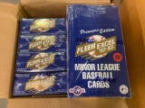 5x-Fleer Excel 92-93 Baseball Sealed Boxes of 24 packs of cards