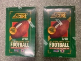 2x-1993 Score Football Cards 16packs per box sealed packages