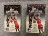 2x-1992-93 Upper Deck Basketball Card Boxes Sealed 36 Foil Packs