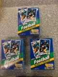 3x-1993 Topps Football Cards Series 1 Sealed packs inside