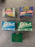 5x-1988 Topps UK Series, 1991 Topps traded Series, 1992 Fleer Update Sealed, And Score 1992 Rookie