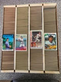 1980, 1984, 1985, and 1986 Tops Baseball Cards apprears to be complete sets