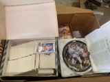 Various lot of baseball, hockey and super bowl XI plate