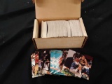 Box of Topps Stadium Club basketball cards