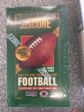 1993 Score Football cards 16 cards per pack total of 36 packs per box sealed unopened
