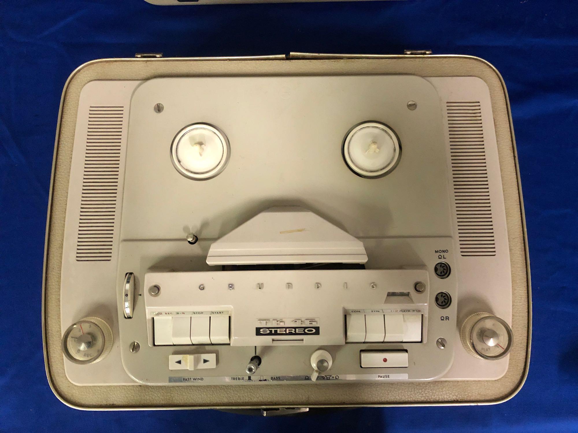 Vintage Grundig TK 46 Stereo Tube Reel Tape | Proxibid