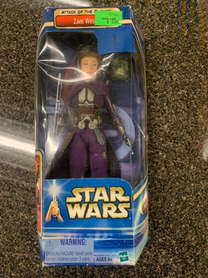 Star Wars Zam Wesell action figurine