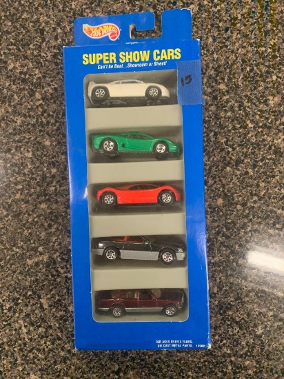 1995 Mattel Hot wheels super show cars