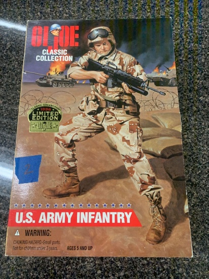 1996 GI Joe US army Infantry limited Edition