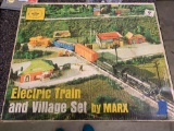 Marx Electric Train No Village otherwise looks complete vintage