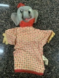 Gund Dumbo Hand puppet, antique