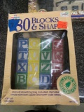 Play group 80 blocks and shapes NIB