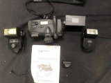 Antique Polaroid Digital Camera, Camera Flashes, Lens Filter Adapter