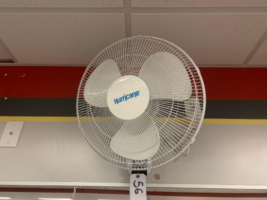Lorell wall mounted fan 18 inch