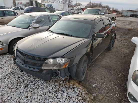 D57 2011 Dodge Avenger 1b3bd1fg4bn515100 Black Accident