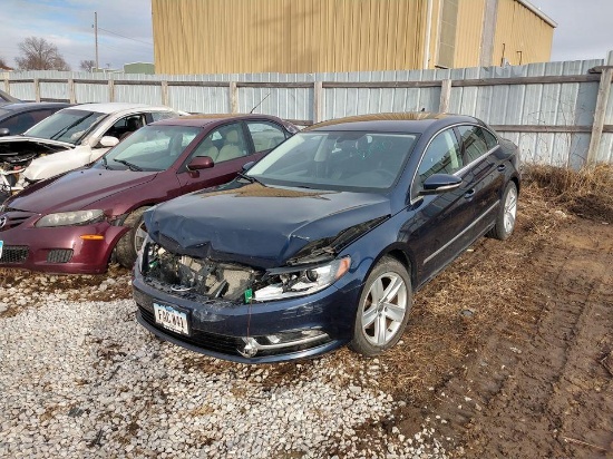 D90 2013 Volkswagen CC WVWBP7AN0DE548452 Blue Accident