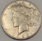 1923-D Peace Dollar AU