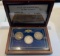 New Orleans Morgan Silver Dollar Set 1887, 1896, and 1901 all F