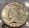 1935-S Peace Dollar AU