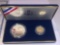United States Constitution Coins 1987 US Silver One Dollar Coin and 1987 West Point $5 Gold Coin set