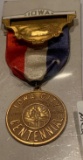 1839-1939 Iowa City Centennial Medal unissued