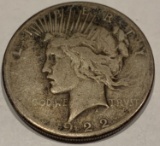 1922-S Peace Dollar F