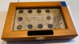 The US Commemorative Gallery The Historic Indian Head Cent Collection 10 total pennies