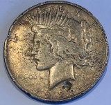 1922-D Peace Dollar F damaged